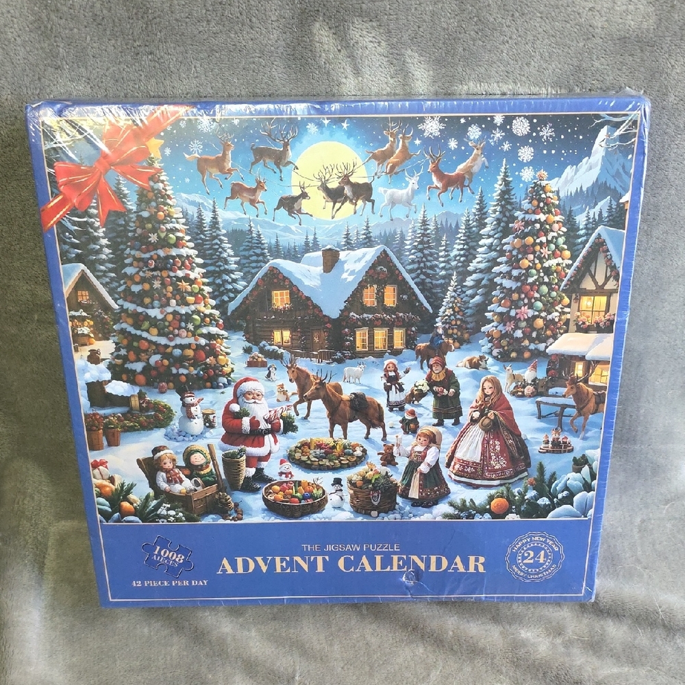 Christmas Advent Calendar Jigsaw Puzzle